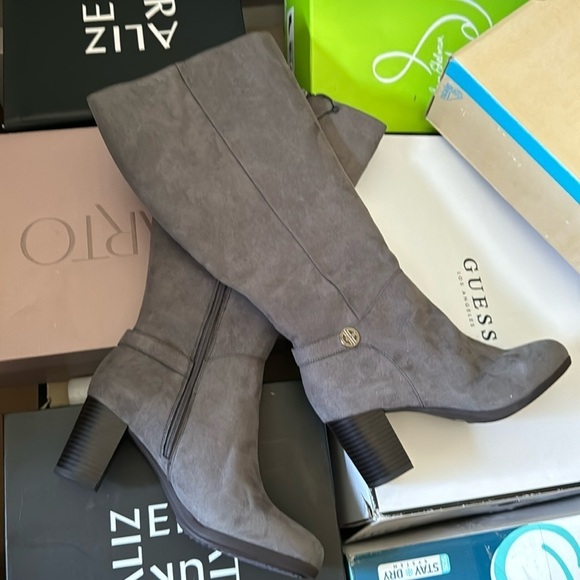 GIANI BERNINI Adonnys Memory-Foam Dress Boots (WIDE CALF) - Picture 5 of 7